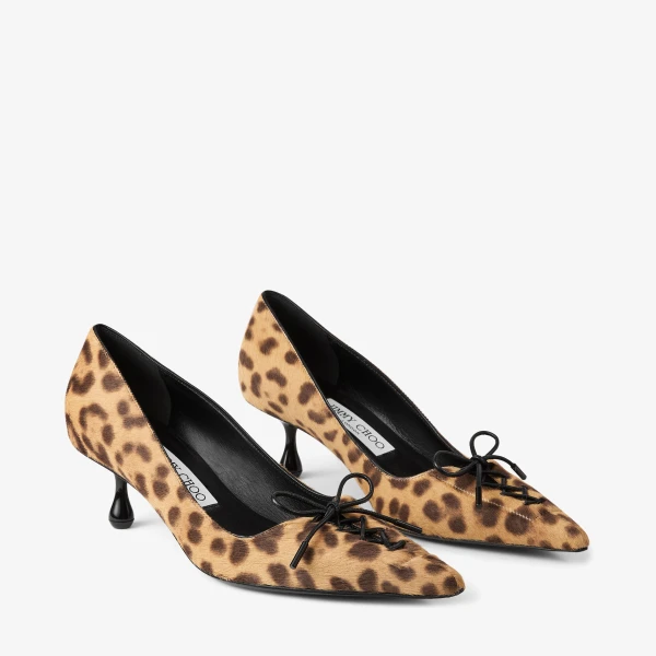Natural Jimmy Choo Scarlett 50 Pumps, view 3 | Heels