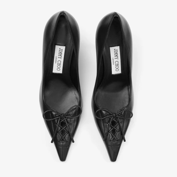 Black Jimmy Choo Scarlett 95 Pumps, view 5 | Heels