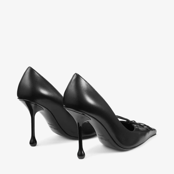 Black Jimmy Choo Scarlett 95 Pumps, view 6 | Heels