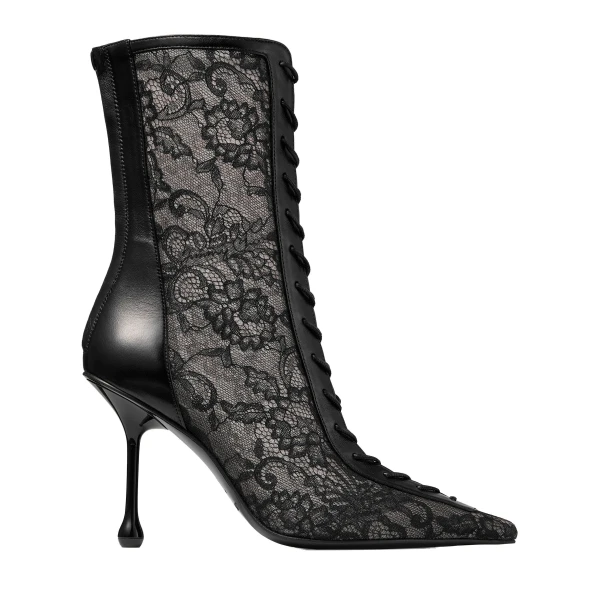 Black Jimmy Choo Scarlett Ankle Boot 95 | Boots