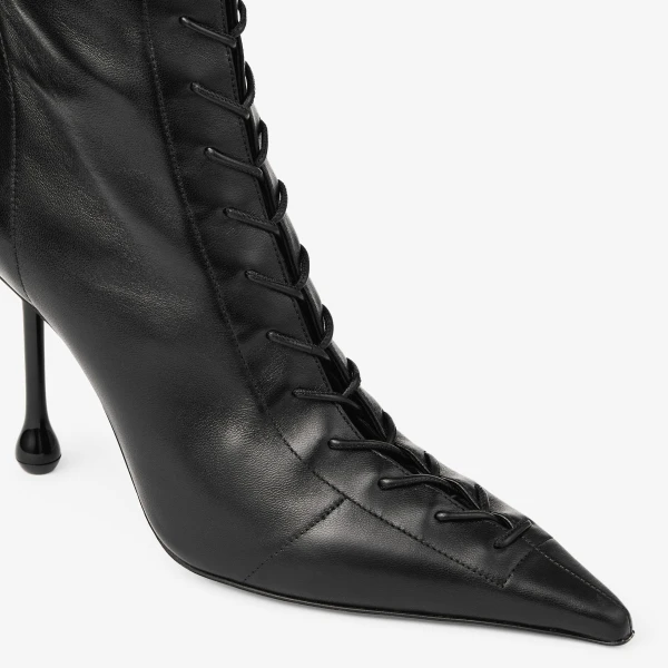 Black Jimmy Choo Scarlett Ankle Boot 95, view 4 | Boots