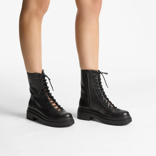Black Jimmy Choo Sima Flat, view 2 | Boots