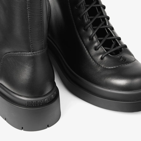 Black Jimmy Choo Sima Flat, view 4 | Boots