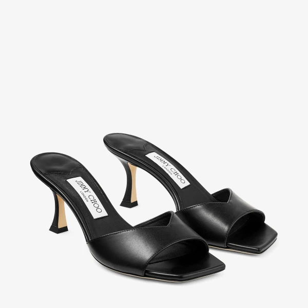 Black Jimmy Choo Skye 70 Sandals, view 3 | Sandals