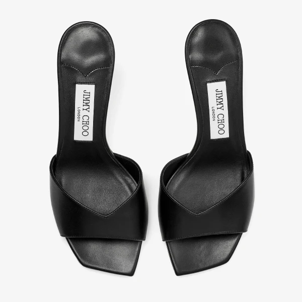 Black Jimmy Choo Skye 70 Sandals, view 4 | Sandals