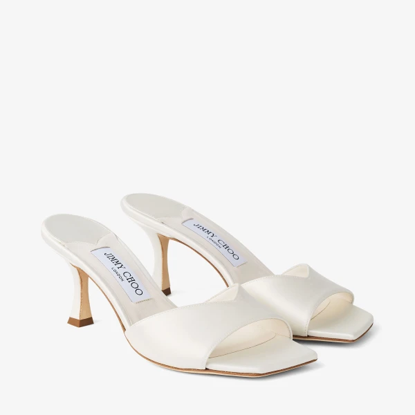 Ivory Jimmy Choo Skye 70 Sandals, view 3 | Sandals