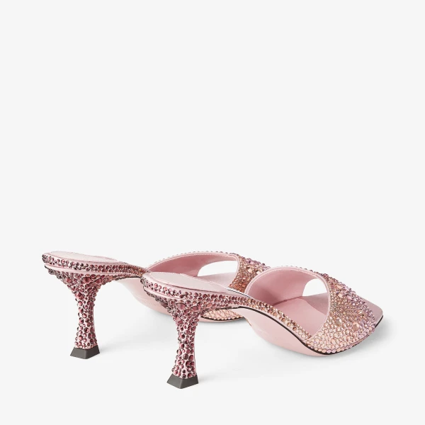 Silky Blush Mix Jimmy Choo Skye 70 Sandals, view 5 | Sandals