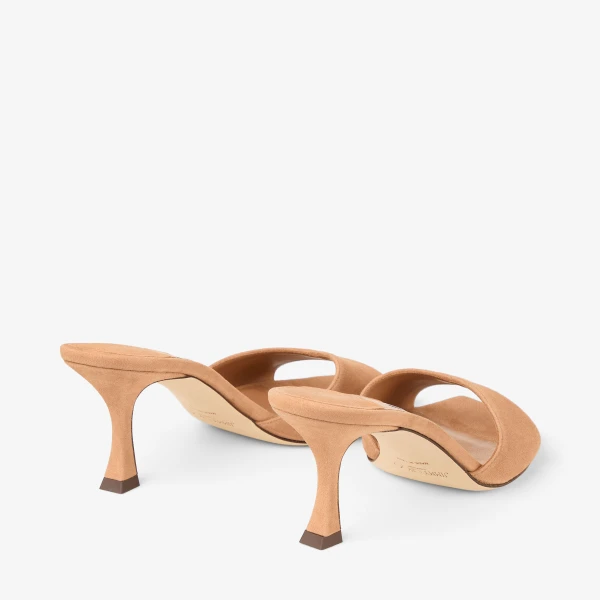 Toffee Jimmy Choo Skye 70 Sandals, view 5 | Sandals