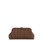 Beige Jimmy Choo Skylar Clutch Bag | Clutch Bags