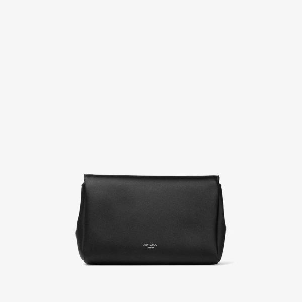 Black and Silver Jimmy Choo Soft Bow Mini Bag, view 6 | Mini Bags