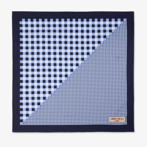 Marine Mix Jimmy Choo Sula Bandana, view 2 | Scarves