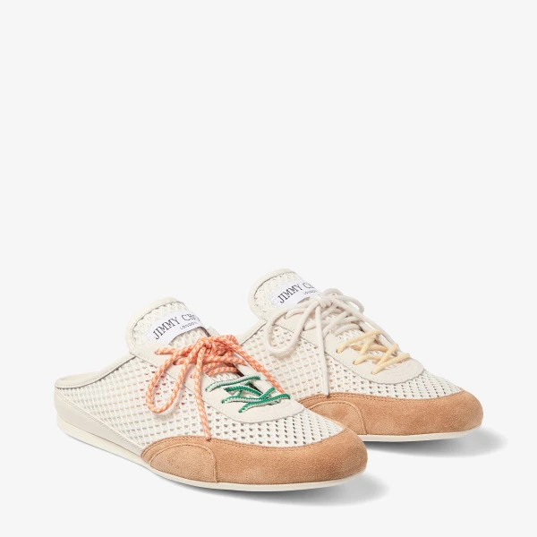 Latte and Toffee Mix Jimmy Choo Sunny Mule, view 2 | Sneakers