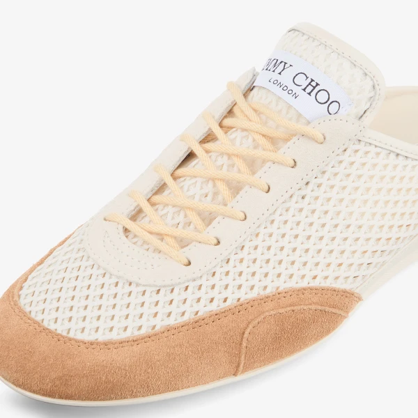 Latte and Toffee Mix Jimmy Choo Sunny Mule, view 3 | Sneakers