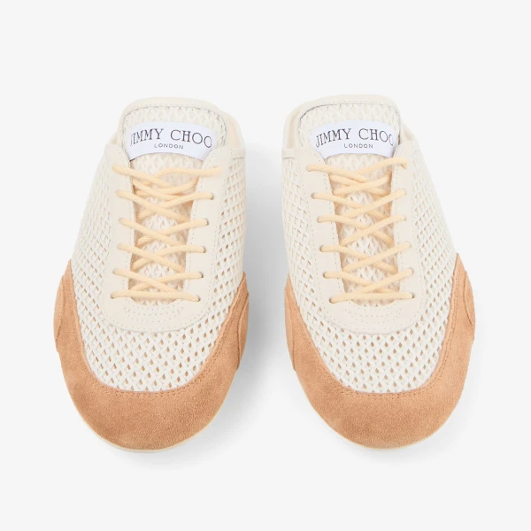 Latte and Toffee Mix Jimmy Choo Sunny Mule, view 4 | Sneakers