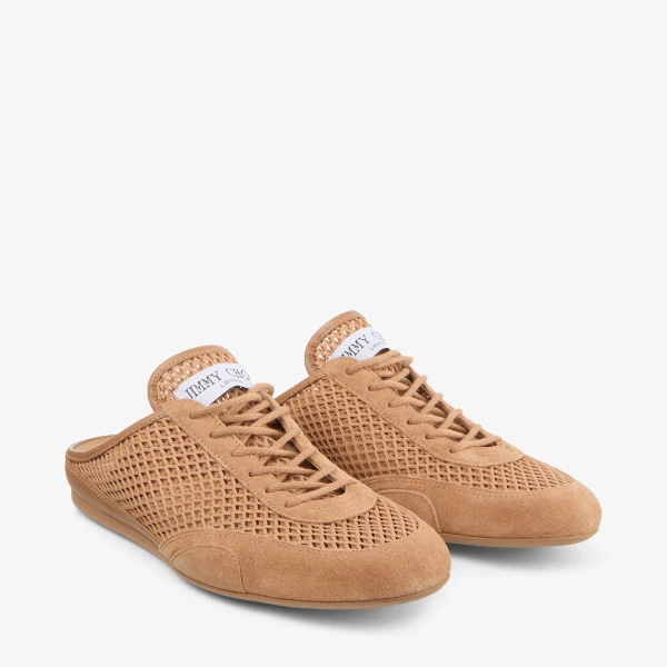 Toffee Mix Jimmy Choo Sunny Mule, view 3 | Sneakers