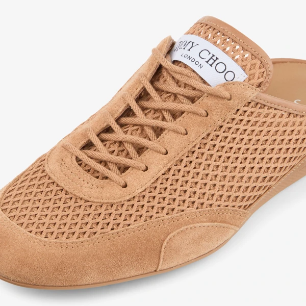 Toffee Mix Jimmy Choo Sunny Mule, view 4 | Sneakers