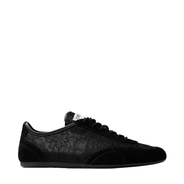 Black Jimmy Choo Sunny Trainers | Sneakers