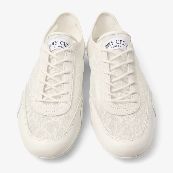 Latte Mix Jimmy Choo Sunny Trainers, view 6 | Sneakers