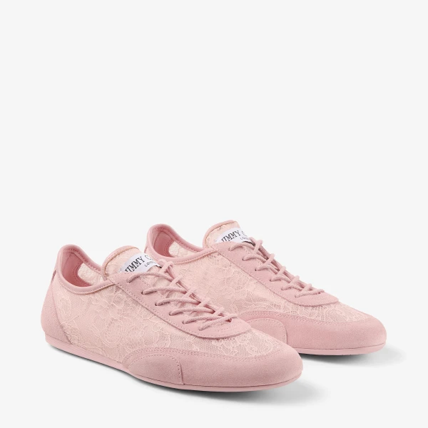 Rose MIX Jimmy Choo Sunny Trainers, view 2 | Sneakers