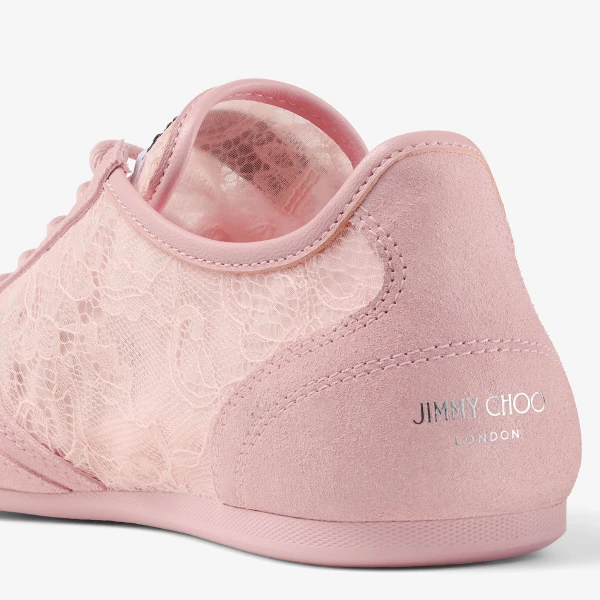 Rose MIX Jimmy Choo Sunny Trainers, view 4 | Sneakers