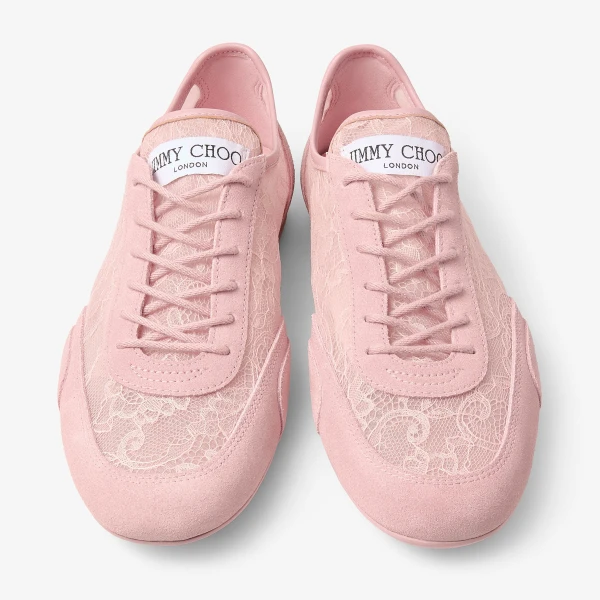 Rose MIX Jimmy Choo Sunny Trainers, view 5 | Sneakers