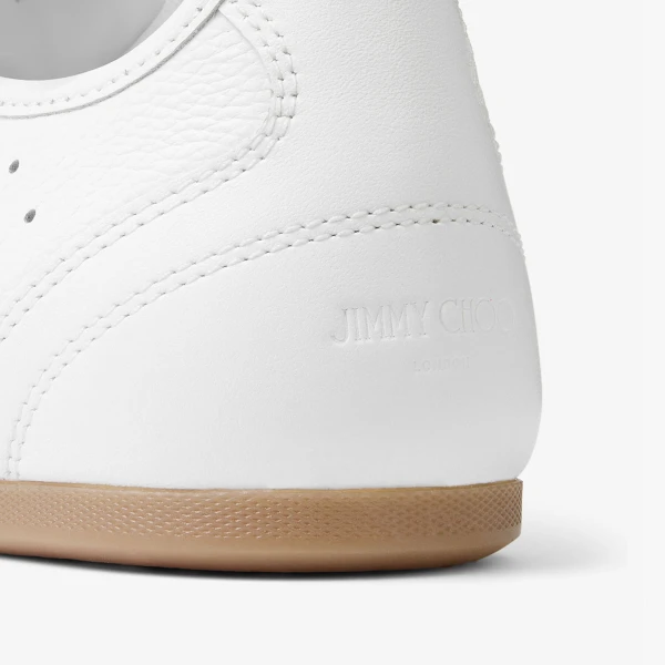 White and Gum Jimmy Choo Sunny Trainers, view 4 | Sneakers