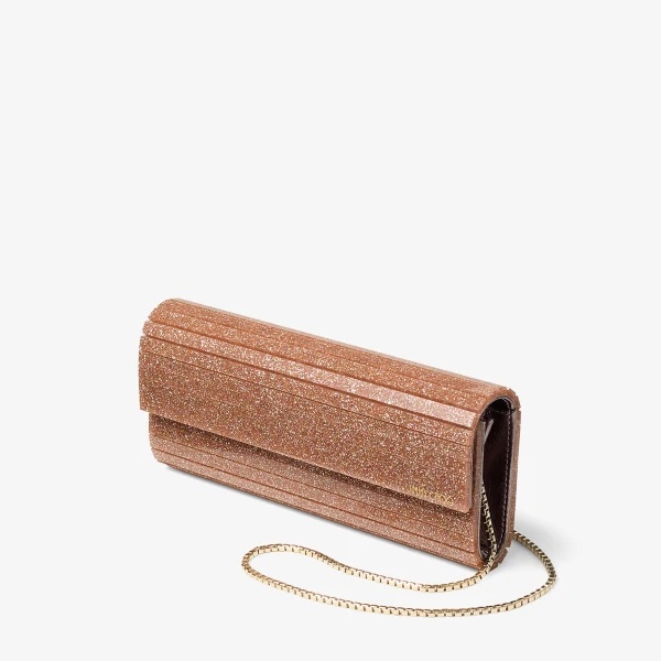Rose Jimmy Choo Sweetie Clutch Bag, view 2 | Clutch Bags