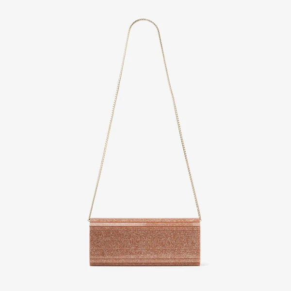 Rose Jimmy Choo Sweetie Clutch Bag, view 5 | Clutch Bags