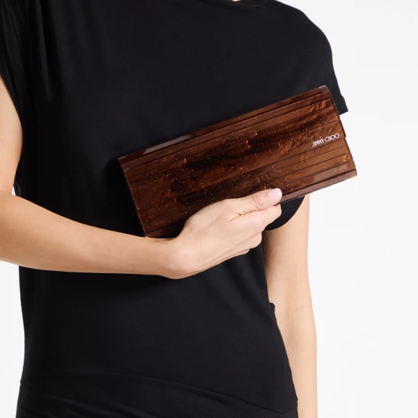 Toffee Jimmy Choo Sweetie Mini Bag, view 2 | Mini Bags