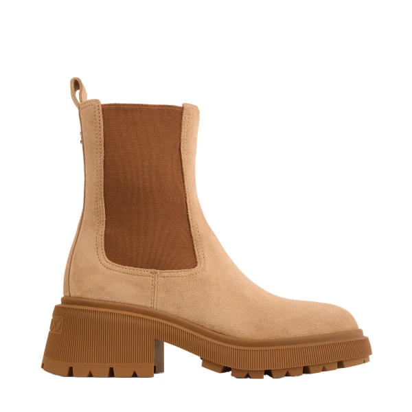 Beige Jimmy Choo Tamia Chelsea Flat | Boots