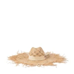 Beige Jimmy Choo Thalia Large Hat | Hats