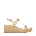Metallic Jimmy Choo Theia Wedge 60 | Sandals