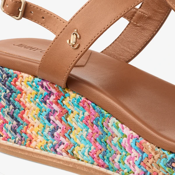 Multi Jimmy Choo Theia Wedge 60, view 4 | Sandals