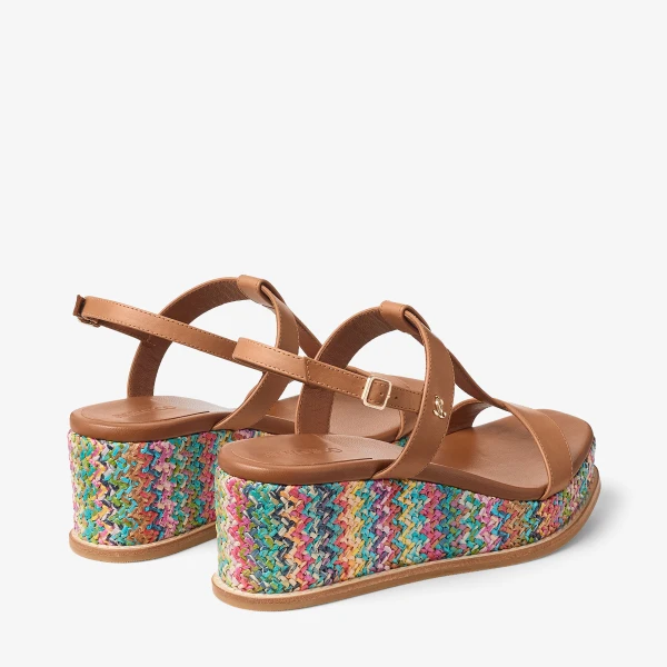 Multi Jimmy Choo Theia Wedge 60, view 6 | Sandals