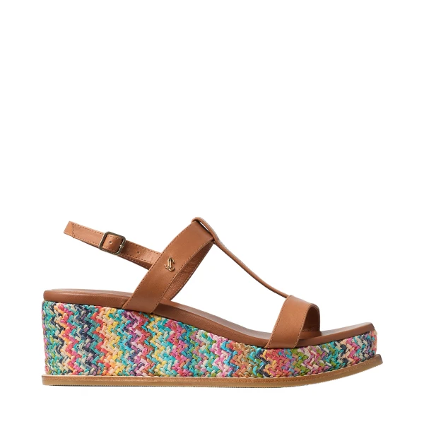 Multicolour Jimmy Choo Theia Wedge 60 | Sandals