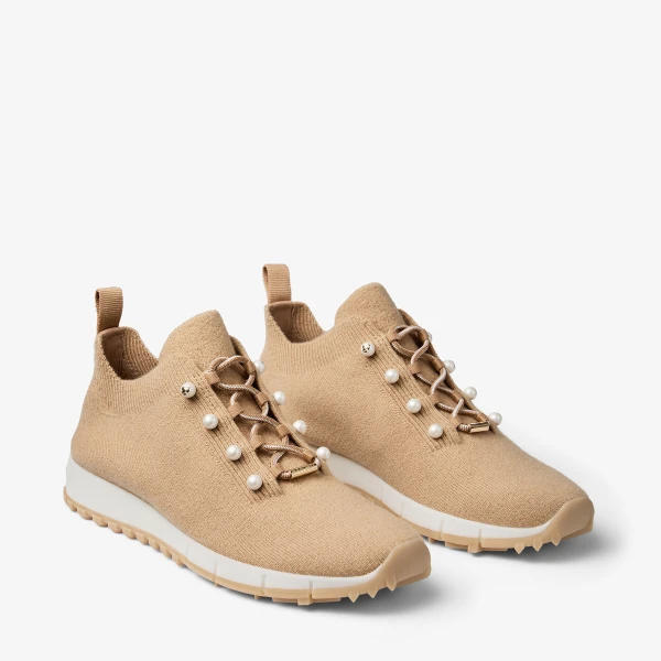 Chai Mix Jimmy Choo Veles Trainers, view 3 | Sneakers