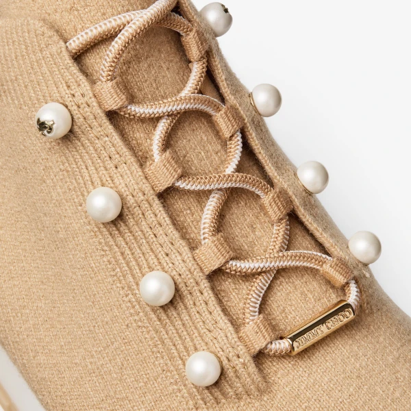 Chai Mix Jimmy Choo Veles Trainers, view 4 | Sneakers