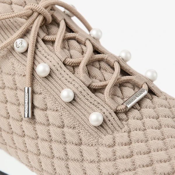 Stone Jimmy Choo Veles Trainers, view 4 | Sneakers