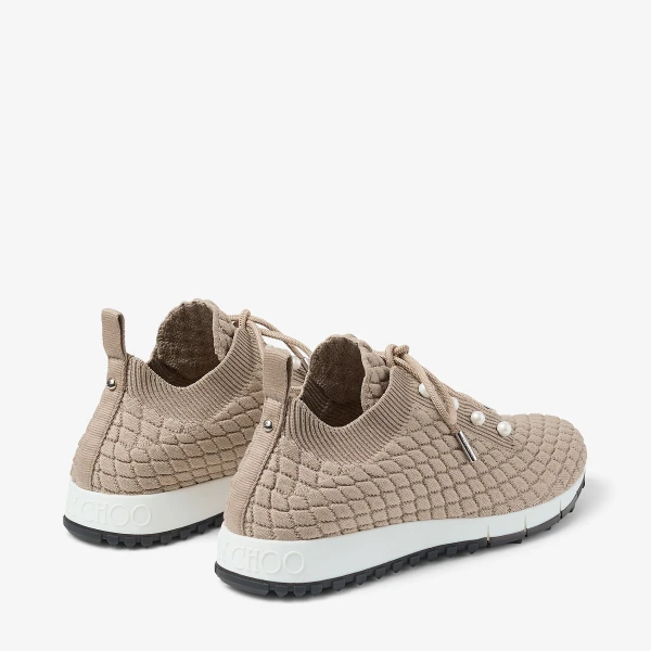 Stone Jimmy Choo Veles Trainers, view 6 | Sneakers