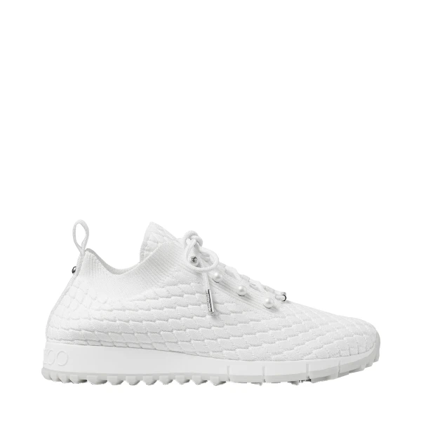 White Jimmy Choo Veles Trainers | Sneakers