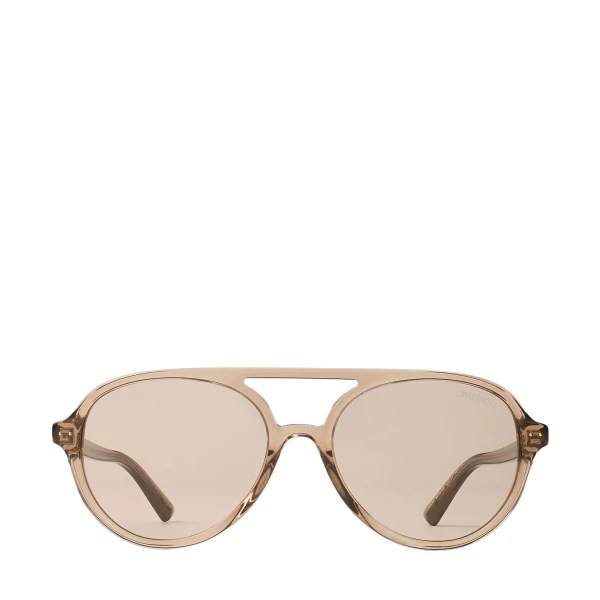 Beige Jimmy Choo Vira Sunglasses | Sunglasses