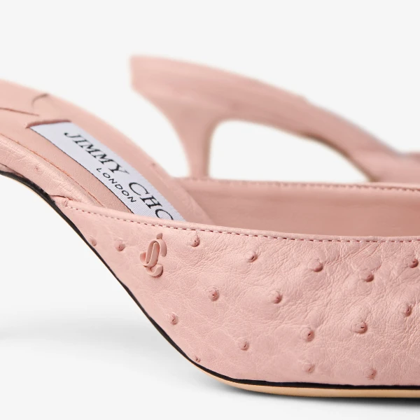 Rose Jimmy Choo Vivi 65 Mules, view 4 | Mules