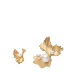 Metallic Jimmy Choo Wave Pearl Earrings | Earrings