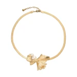 Metallic Jimmy Choo Wave Pearl Necklace | Necklace