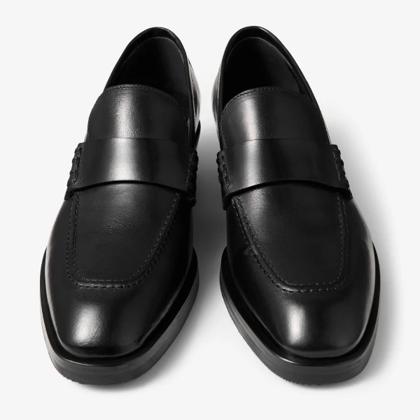 Black Jimmy Choo Wilder Loafer, view 5 | Loafers