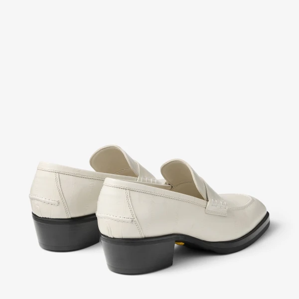 Bone Jimmy Choo Wilder Loafer, view 5 | Loafers
