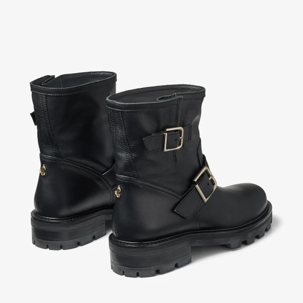 Black Jimmy Choo Youth II Boots, view 4 | Boots