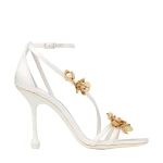 Ivory Jimmy Choo Zea 95 Sandals | Sandals