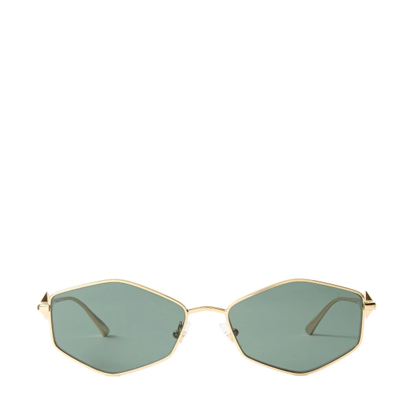 Metallic Jimmy Choo Zoey Sunglasses | Sunglasses