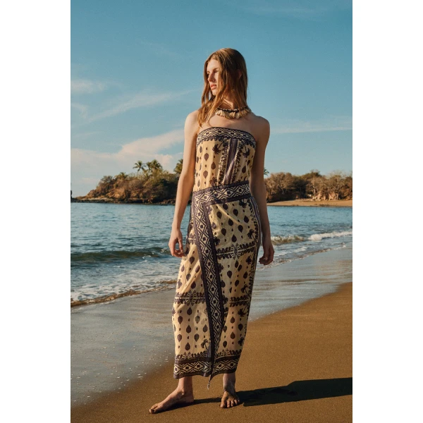 Johanna Ortiz Paraiso Agrste Dress | Midi Dresses | Coveti